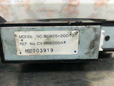 Sistema Audio Radio CD Toyota Avensis 2.0 D4-D EXECUTIVE SEDAN 4-PTAS) BERLINA 116CV 85KW