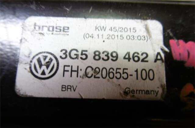 Foto 2ª: Elevalunas Eléctrico Trasero Derecho Volkswagen Passat 2.0 TDI 16V [CBAB]