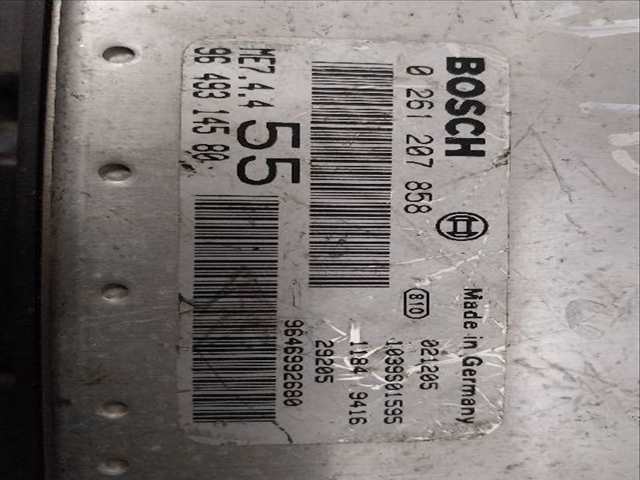 Foto 2ª: Centralita Motor ECU Citroen C3 1.6 G PLURIEL [G-NFU] (2003)