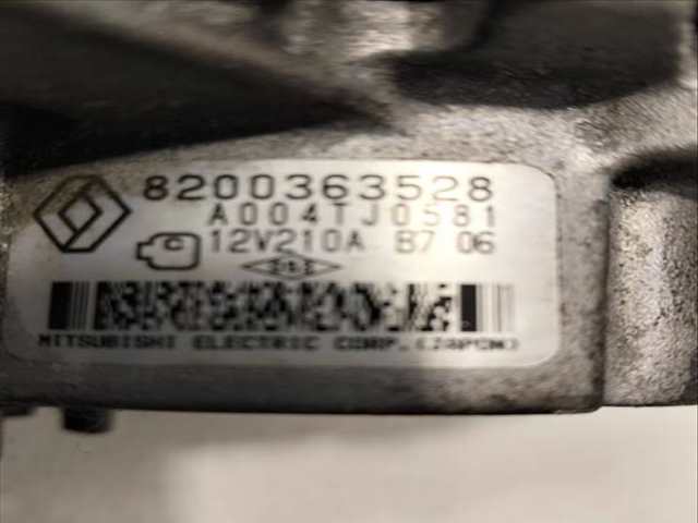 Foto 3ª: Alternador Renault Laguna DYNAMIQUE R-LINK 110CV (2007)