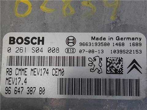 Foto 3ª: Centralita Motor ECU Peugeot 207 1.4 16V 95CV 70KW [G-8FS] (2007)