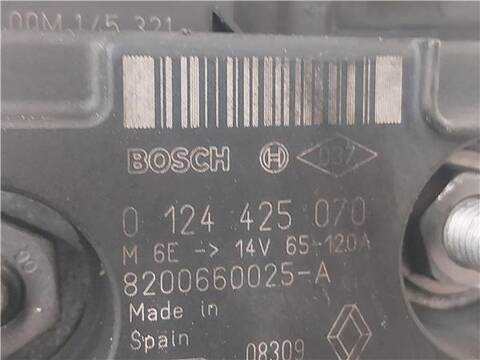 Foto 3ª: Alternador Renault Megane 1.6 16V BZ0U) 110CV 81KW III FASTBACK BZ0_) [K4M 858] (2009)
