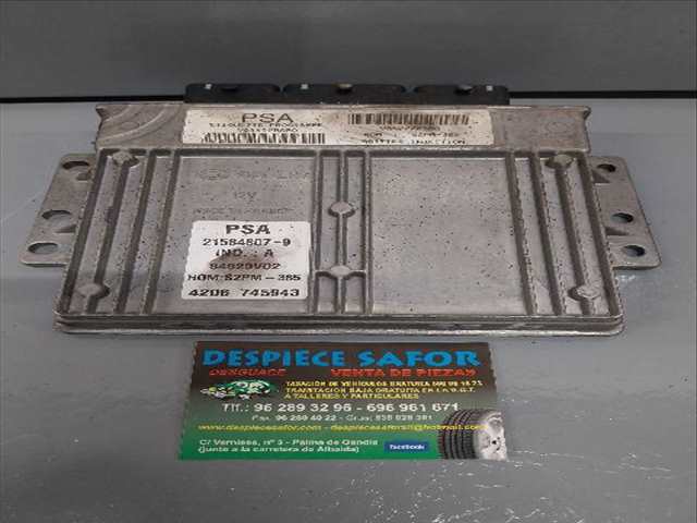 Centralita Motor ECU Citroen C2 1.4 G