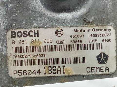 Foto 2ª: Centralita Motor ECU Jeep Grand Cherokee 3.0 CRD 4X4 218CV 160KW [EXL] (2006)
