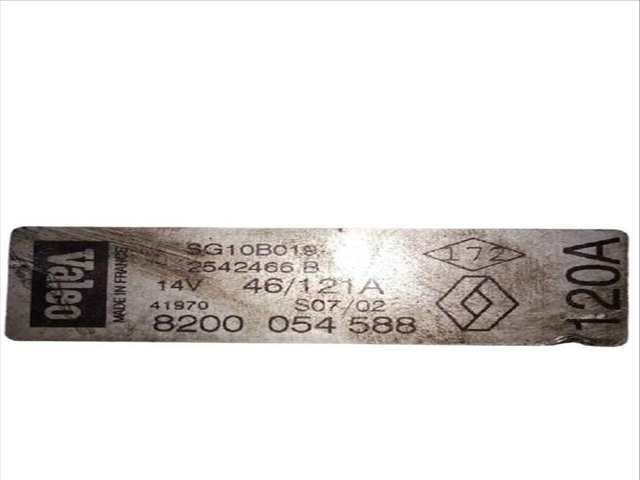 Foto 3ª: Alternador Renault Megane 1.9 DTI BA1U) I BA0/1_) (1995)