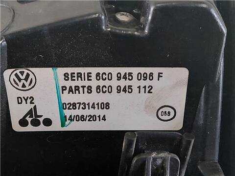 Foto 3ª: Piloto Trasero Derecho Volkswagen Polo 1.2 ADVANCE 90CV 66KW [CJZ] (2014)