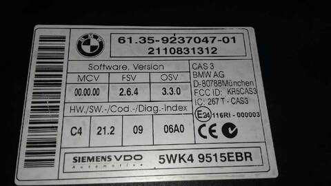 Foto 3ª: Centralita Motor ECU Bmw Serie 1 114 120D COUPE 177CV 130KW [N47D20C] (2011)