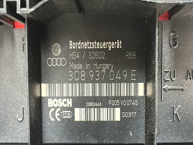 Foto 2ª: Centralita Confort BSI Volkswagen Touran 1.9 TDI [BLS] (2010)