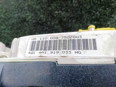 Foto 3ª: Cuadro de Instrumentos Audi A6 2.5 TDI 140CV 103KW [AEL] (1996)