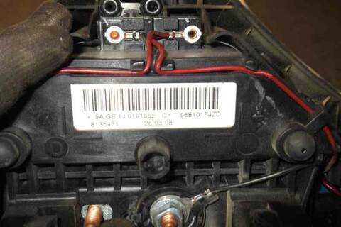 Foto 4ª: Airbag Delantero Izquierdo Peugeot 308 PREMIUM 109CV 80KW [9HZ] (2008)