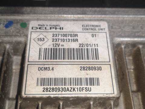 Centralita Motor ECU Dacia Sandero K9K892