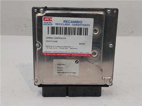 Centralita Motor ECU Bmw Serie 3 315 1.8 316TI 115CV 85KW