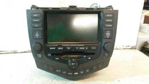 Sistema Audio Radio CD Honda Accord 2.4 VTEC CAT BERLINA 190CV 140KW
