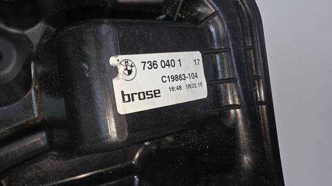 Foto 3ª: Elevalunas Eléctrico Delantero Izquierdo Bmw Serie 7 720 B57D30B AUT. (2016)