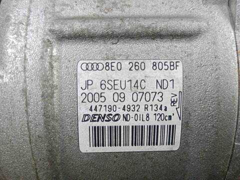 Foto 2ª: Compresor Aire Acondicionado Audi A4 2.0 130CV 96KW [ALT] (2006)