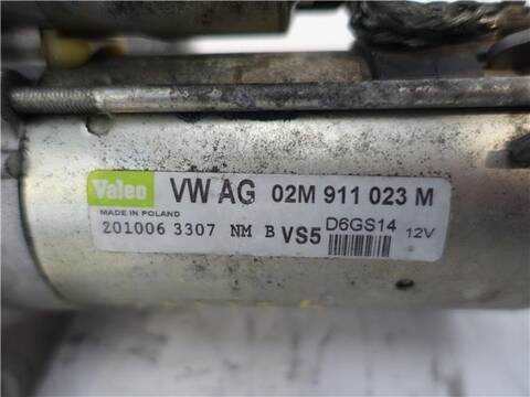 Foto 3ª: Motor de Arranque Volkswagen Passat 2.0 ADVANCE BERLINA 200CV 147KW [BWA] (2006)