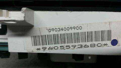 Foto 3ª: Cuadro de Instrumentos Peugeot 106 60CV 44KW (1996)