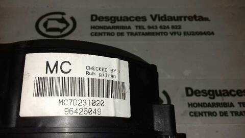 Foto 2ª: Cuadro de Instrumentos Chevrolet Kalos 1.2 CAT 72CV 53KW [B12S1] (2007)