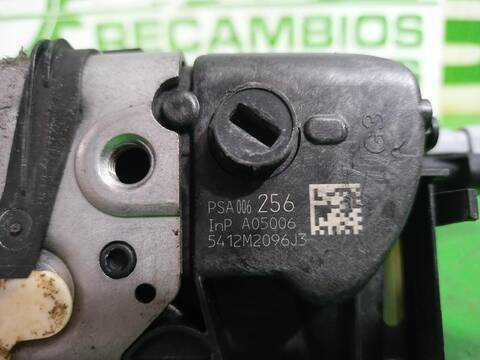 Foto 3ª: Cerradura Puerta Delantera Izquierda Peugeot 508 ACTIVE 140CV [8DRHF8] (2011)