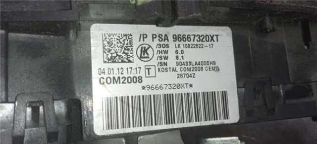 Anillo Airbag Peugeot 5008 2.0 ACTIVE [2.0 LTR. - 110 KW 16V HDI FAP CAT (RHE - DW10CTED4)]
