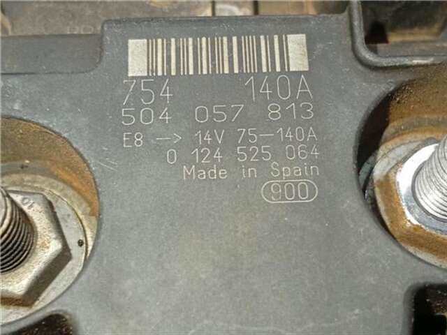 Foto 2ª: Alternador Citroen Jumper 3.0 33 L2H2 HDI 160 [3.0 LTR. - 116 KW HDI CAT]
