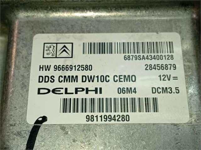 Centralita Motor ECU Peugeot 508 2.0 ACTIVE [2.0 LTR. - 103 KW 16V HDI FAP]