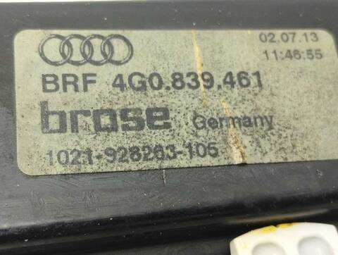 Foto 2ª: Elevalunas Manual Trasero Izquierdo Audi A6 2.0 TFSI AVANT 180CV 132KW [CDNB] (2013)