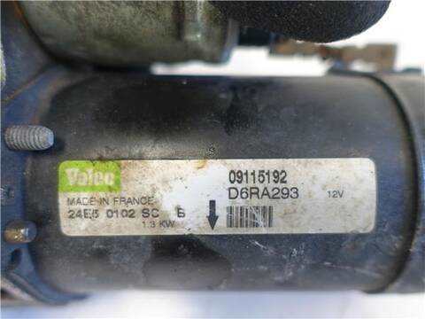 Foto 3ª: Motor de Arranque Opel Corsa 1.2 TWINPORT 80CV 59KW [Z 12 XEP] (2005)