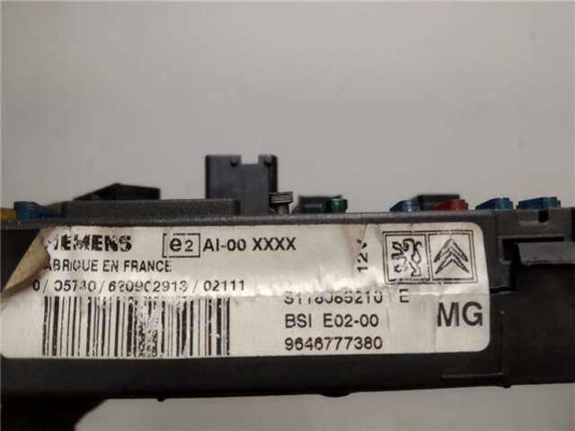 Foto 3ª: Centralita Confort BSI Peugeot 206 1.4 I [KFW (TU3JP)]