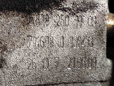 Foto 4ª: Caja Cambios Mercedes Clase V 200 V 220 638294) 122CV 90KW FURGONETA [611980] (2000)