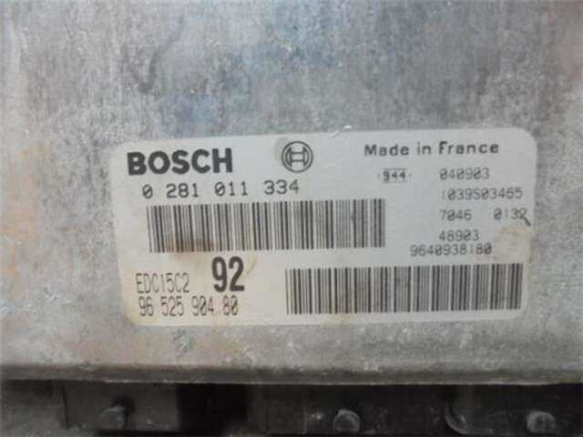 Foto 3ª: Centralita Motor ECU Peugeot 807 2.2 ST PORT AVENTURA [2.2 LTR. - 94 KW HDI FAP CAT (4HW - DW12C)] [4HW (DW12C)]