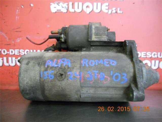 Motor de Arranque Alfa Romeo 156 2.4 JTD (136CV)