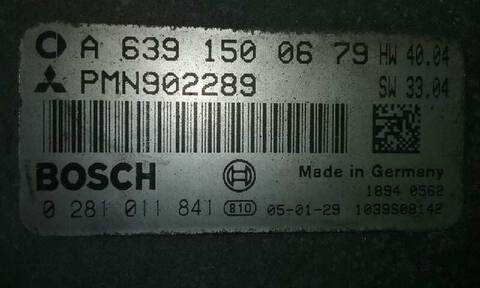 Foto 2ª: Centralita Motor ECU Smart Forfour CDI 50KW) 68CV [OM639939] (2006)