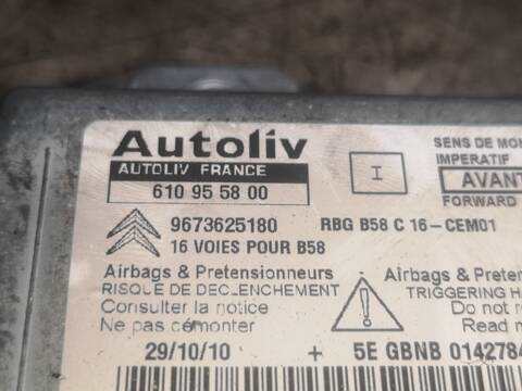 Foto 2ª: Centralita Airbag Citroen C4 9HZ PICASSO (2010)