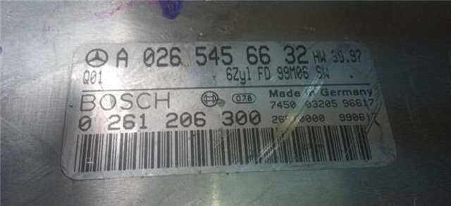 Centralita Motor ECU Mercedes Clase ML 230 3.2 320 (163.154) [3.2 LTR. - 160 KW V6 18V CAT]