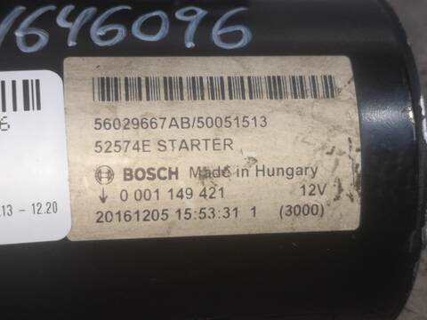 Motor de Arranque Jeep Grand Cherokee EXF
