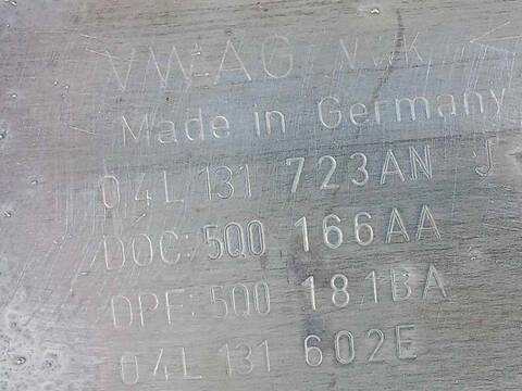 Foto 2ª: Filtro Particulas Seat Leon 1.6 TDI 105CV 77KW [CLHA] (2015)