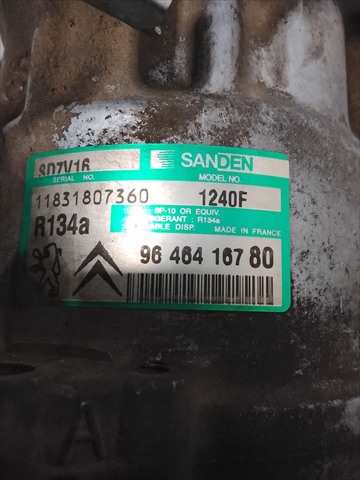 Compresor Aire Acondicionado Citroen Xsara 2.0 HDI PICASSO