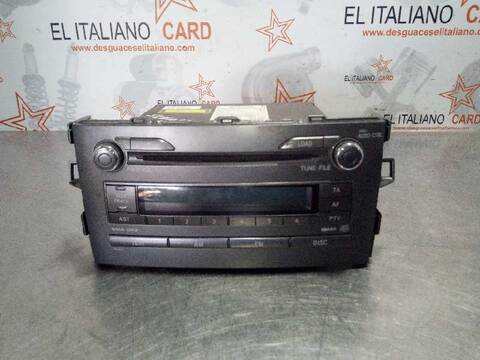 Sistema Audio Radio CD Toyota Auris LUNA 90CV 66KW