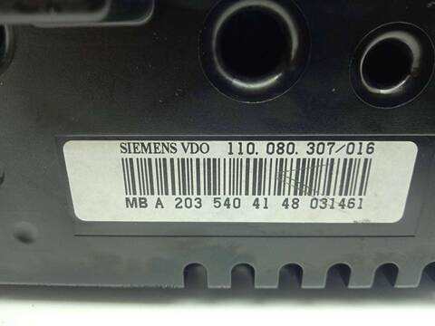 Foto 3ª: Cuadro de Instrumentos Mercedes Clase C 160 2.2 CDI CAT COUPE 122CV 90KW [646962] (2005)