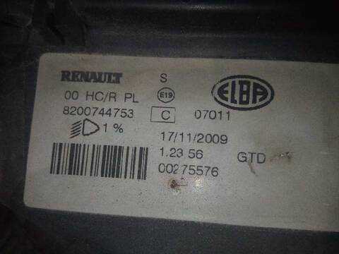 Foto 4ª: Faro Izquierdo Dacia Logan AMBIANCE 68CV 50KW [K9K K7] (2010)