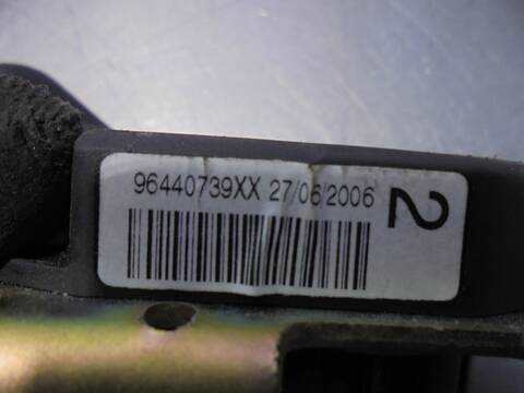 Foto 3ª: Cinturón Trasero Derecho Peugeot 407 ST CONFORT 109CV 80KW [9HZ] (2006)