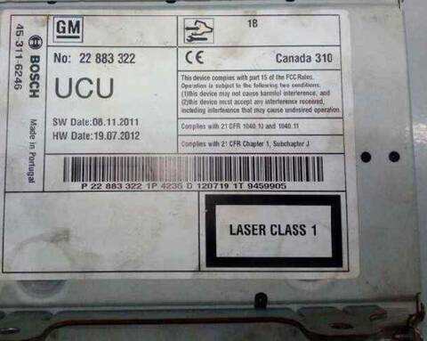 Sistema GPS Opel Insignia 2.0 CDTI CAT 131CV 96KW