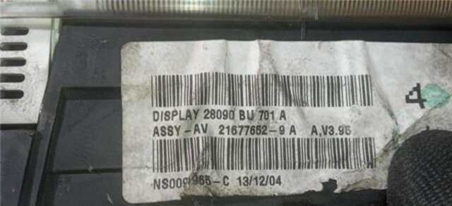 Sistema GPS Nissan Almera 2.2 DCI