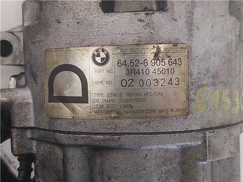 Foto 3ª: Compresor Aire Acondicionado Bmw Serie 3 315 2.0 320D BERLINA 150CV 110KW [M47N 204 D4] (2002)