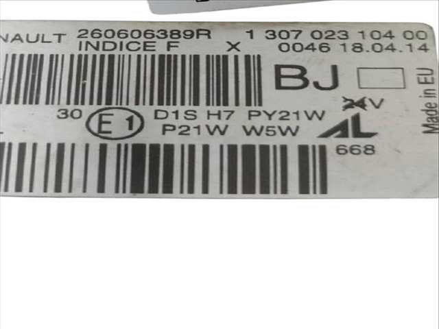Foto 2ª: Piloto Delantero Izquierdo Renault Megane 1.5 DCI KZ09 KZ0D KZ1G KZ29 KZ14 KZ1W KZ10 KZ1F ... GRANDTOUR III GRANDTOUR KZ0/1) (2008)