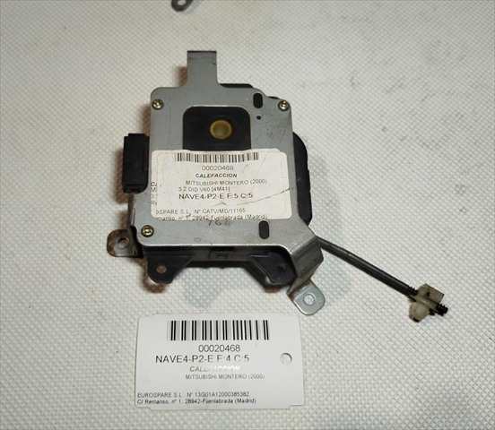 Foto 3ª: Calefacción Mitsubishi Montero 3.2 DID V60 [4M41] (2000)