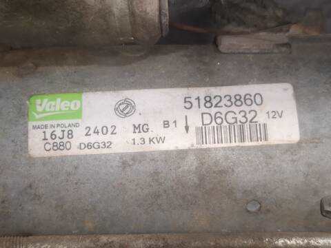 Motor de Arranque Fiat Fiorino 1.2 D III 75CV 55KW 225) 199A2000