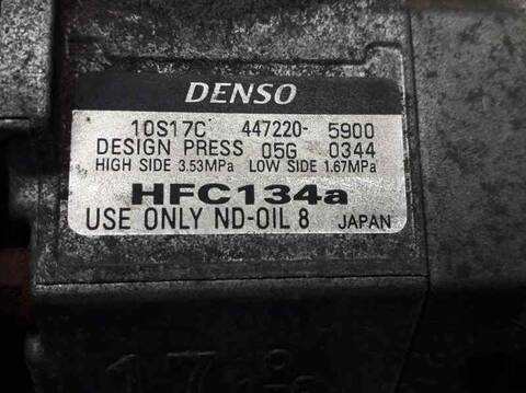 Foto 3ª: Compresor Aire Acondicionado Honda Accord 2.2 CTDI BERLINA 140CV 103KW (2005)