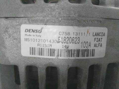 Foto 2ª: Alternador Lancia Delta STEEL 105CV 77KW [944A3000] (2011)
